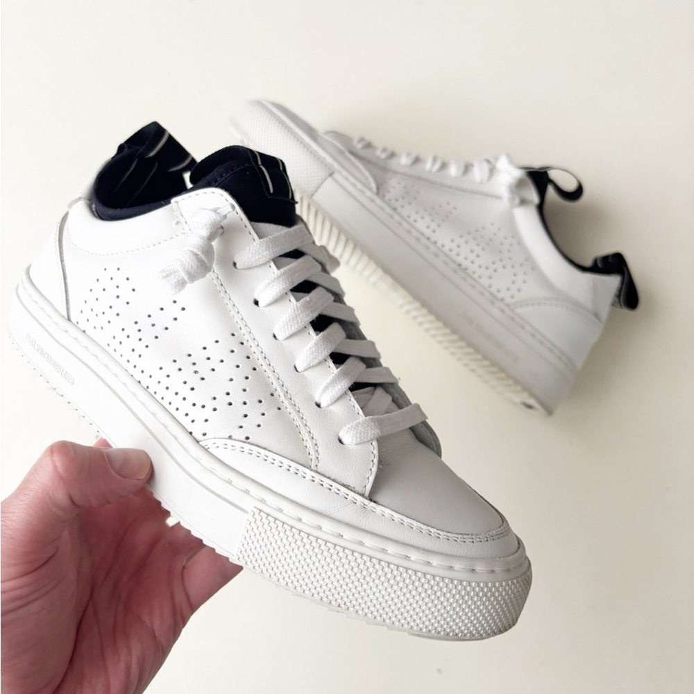 P448 Sohosocks Leather Sneakers Shoes Women’s EU 37 US Size 6.5-7